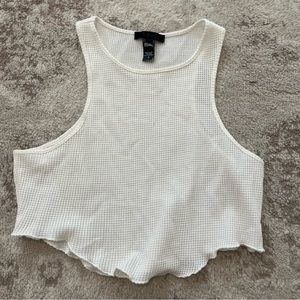 revolve white tank top